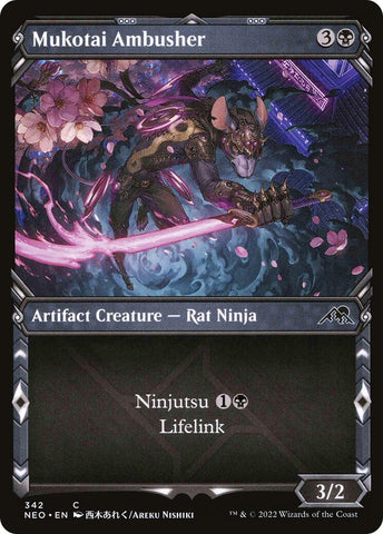 Image for Mukotai Ambusher (Showcase) (342) [Kamigawa: Neon Dynasty]