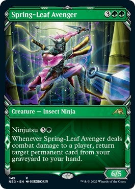 Image for Spring-Leaf Avenger (Showcase) (349) [Kamigawa: Neon Dynasty]