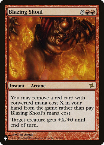 Image for Blazing Shoal (96) [The List Reprints]