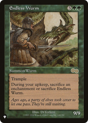 Image for Endless Wurm (249) [The List Reprints]