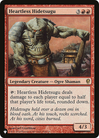 Image for Heartless Hidetsugu (144) [The List Reprints]