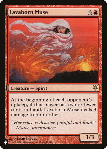 Image for Lavaborn Muse (50) [The List Reprints]