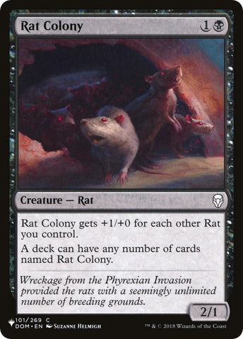 Image for Rat Colony (101) [The List Reprints]