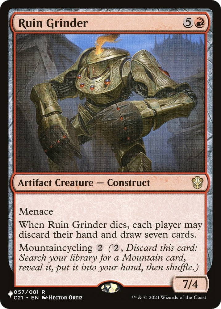 Image for Ruin Grinder (57) [The List Reprints]
