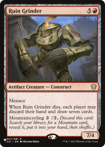 Image for Ruin Grinder (57) [The List Reprints]