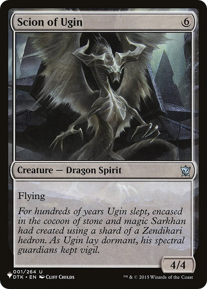 Image for Scion of Ugin (1) [The List Reprints]