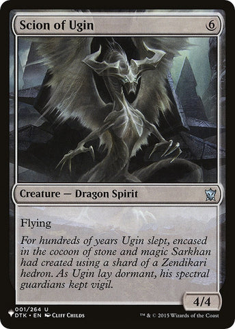 Image for Scion of Ugin (1) [The List Reprints]