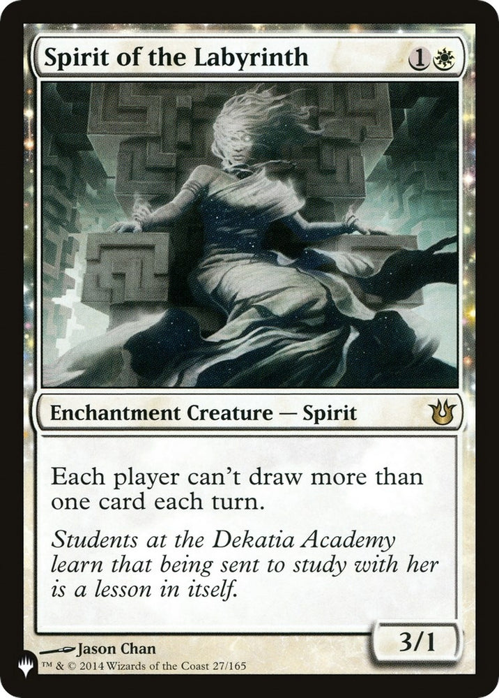 Image for Spirit of the Labyrinth (27) [The List Reprints]