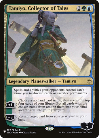 Image for Tamiyo, Collector of Tales (220) [The List Reprints]