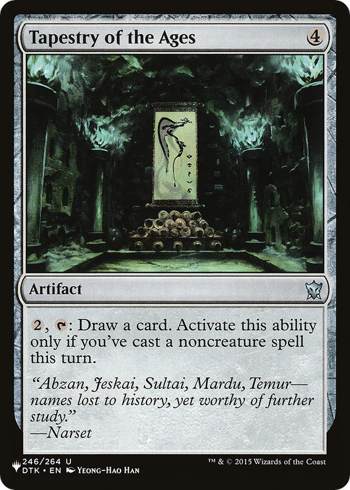 Image for Tapestry of the Ages (246) [The List Reprints]