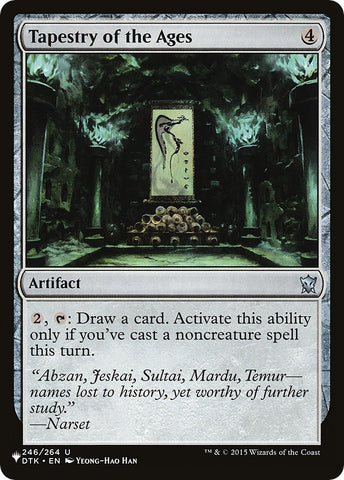 Image for Tapestry of the Ages (246) [The List Reprints]
