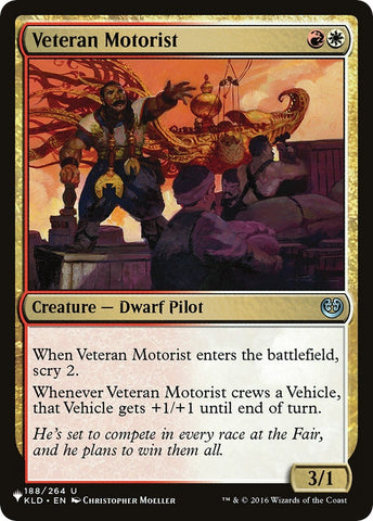 Image for Veteran Motorist (188) [The List Reprints]