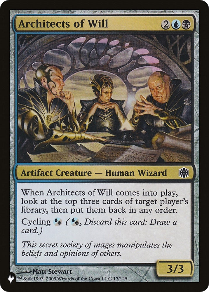 Image for Architects of Will (17) [The List Reprints]