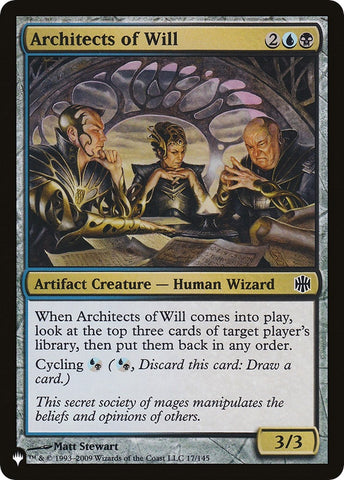 Image for Architects of Will (17) [The List Reprints]