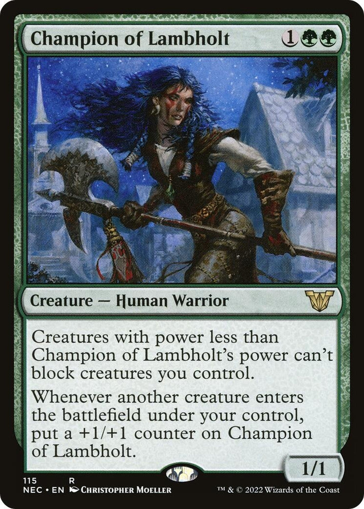 Image for Champion of Lambholt (115) [Commander: Kamigawa: Neon Dynasty]