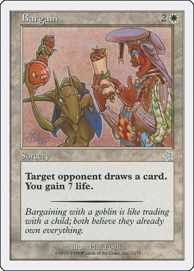 Image for Bargain (7) [Starter 1999]