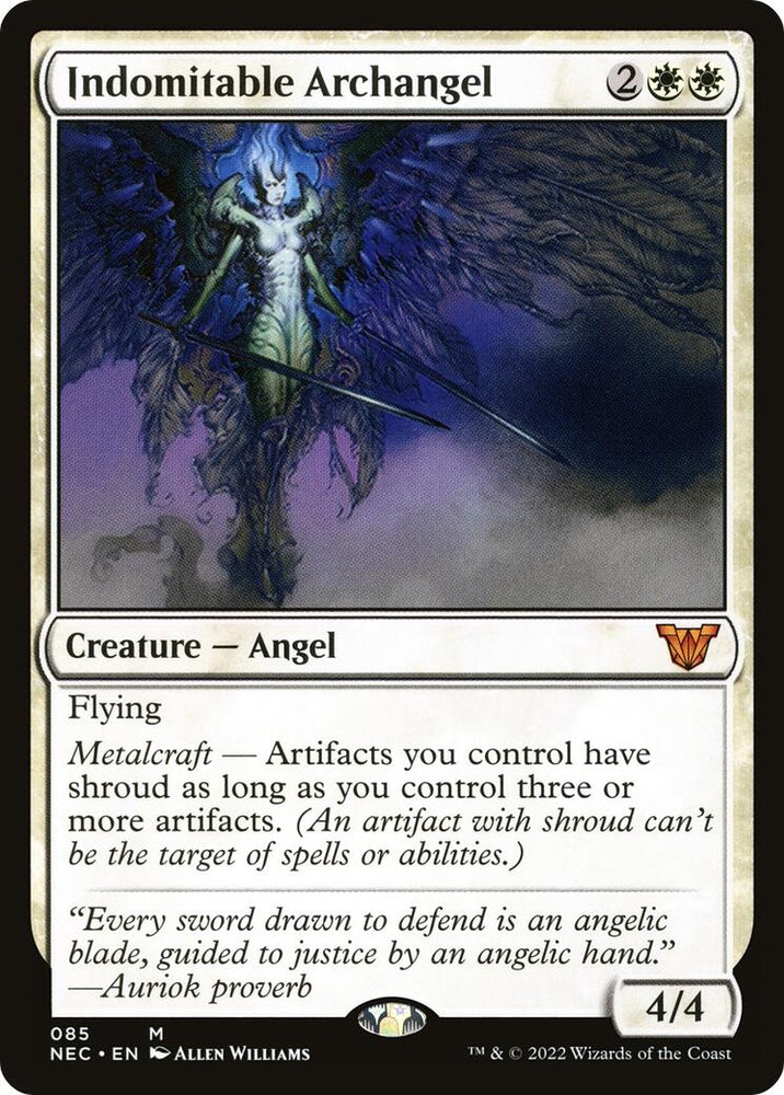 Image for Indomitable Archangel (85) [Commander: Kamigawa: Neon Dynasty]