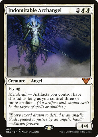 Image for Indomitable Archangel (85) [Commander: Kamigawa: Neon Dynasty]