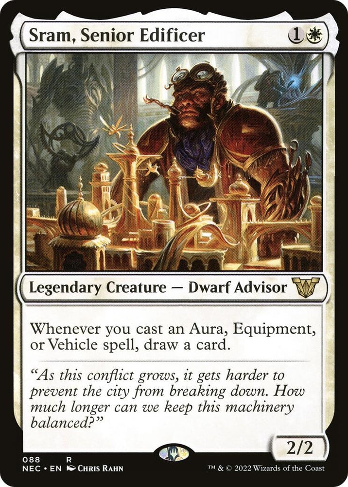 Image for Sram, Senior Edificer (88) [Commander: Kamigawa: Neon Dynasty]