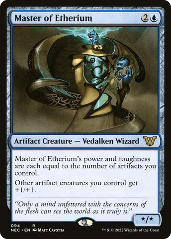 Image for Master of Etherium (94) [Commander: Kamigawa: Neon Dynasty]