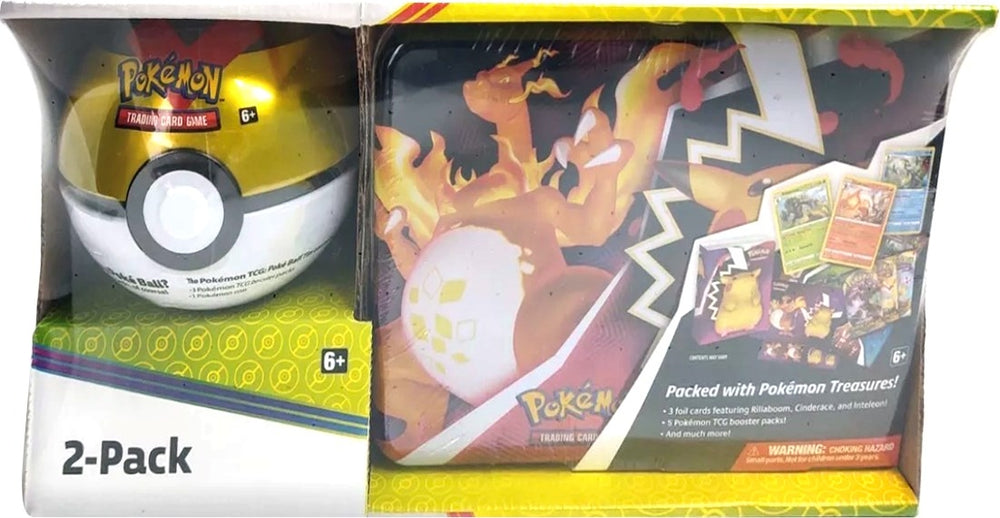 Image for Fall 2020 Collector's Chest Tin + Level Ball 2-Pack (Retail Exclusive) - Pokemon