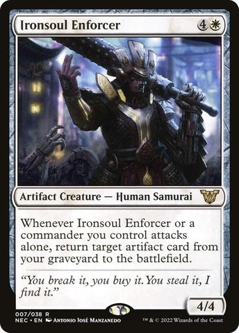 Image for Ironsoul Enforcer (7) [Commander: Kamigawa: Neon Dynasty]
