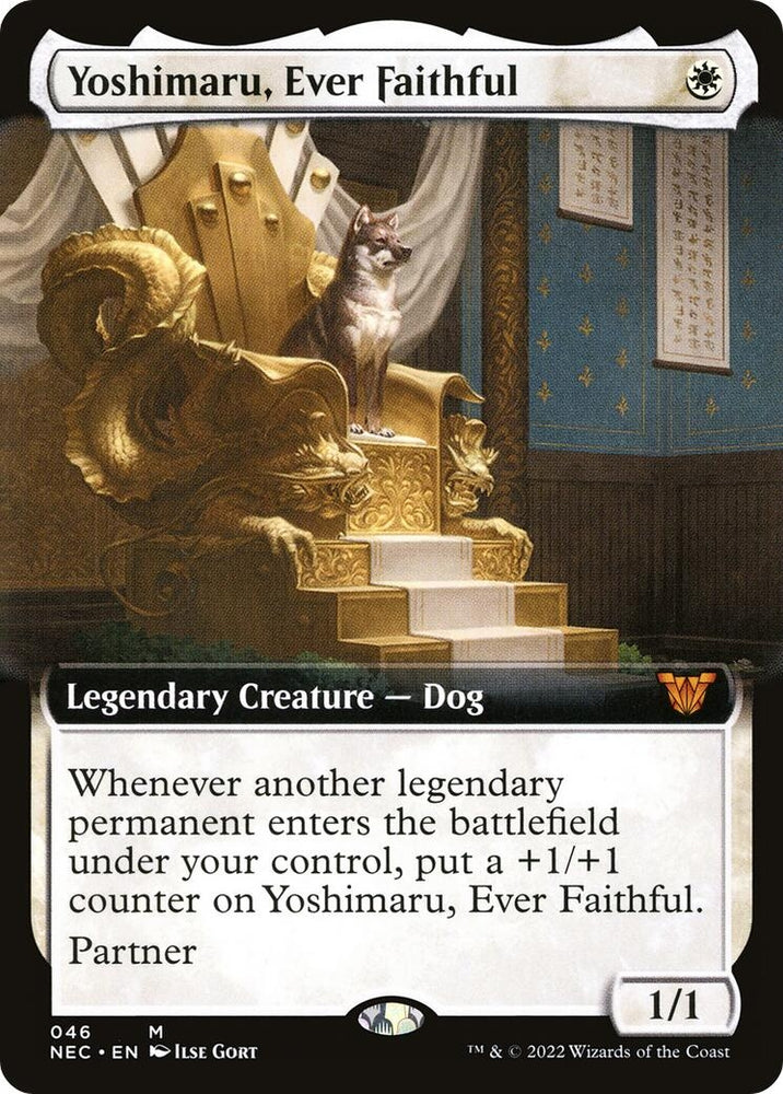 Image for Yoshimaru, Ever Faithful (Extended Art) (46) [Commander: Kamigawa: Neon Dynasty]