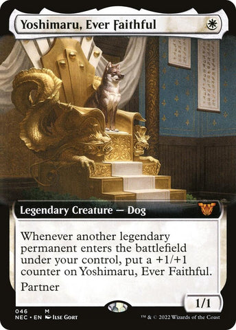 Image for Yoshimaru, Ever Faithful (Extended Art) (46) [Commander: Kamigawa: Neon Dynasty]