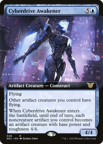Image for Cyberdrive Awakener (Extended Art) (48) [Commander: Kamigawa: Neon Dynasty]