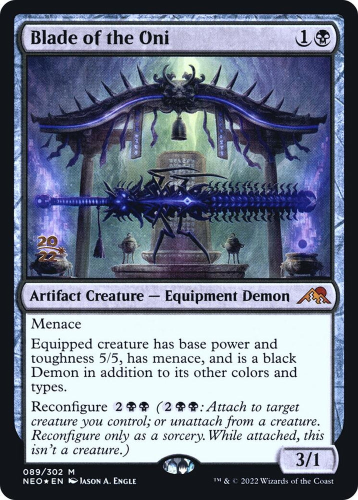 Image for Blade of the Oni (89) [Prerelease Cards]