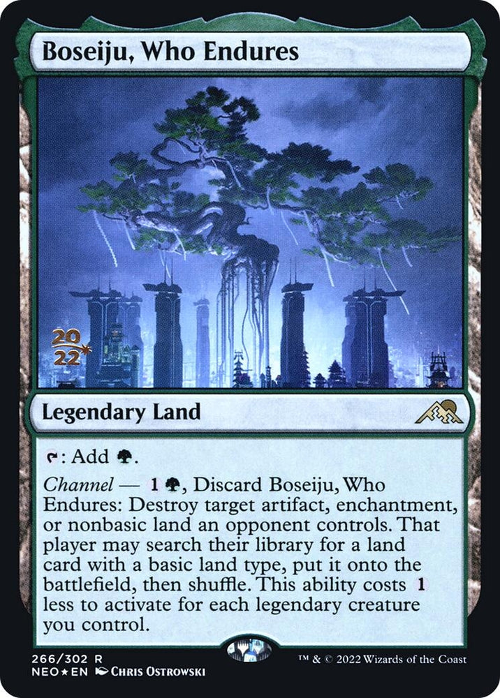 Image for Boseiju, Who Endures (266) [Prerelease Cards]