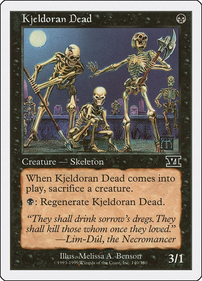 Image for Kjeldoran Dead (140) [Classic Sixth Edition]