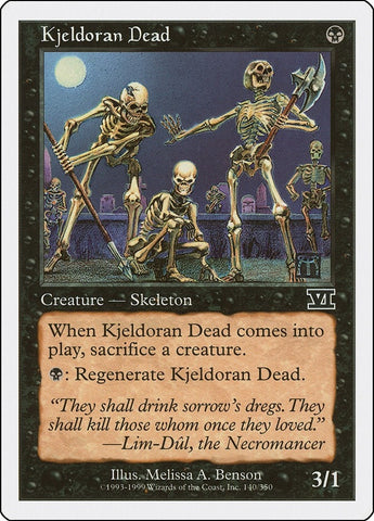 Image for Kjeldoran Dead (140) [Classic Sixth Edition]