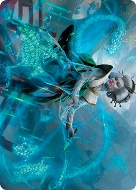 Bearer of Memory Art Card (1) [Art Series: Kamigawa: Neon Dynasty]