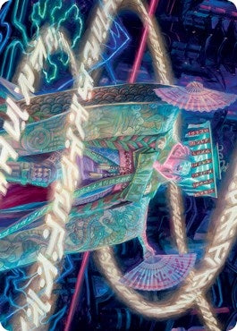 Image for Satsuki, the Living Lore Art Card (5) [Art Series: Kamigawa: Neon Dynasty]
