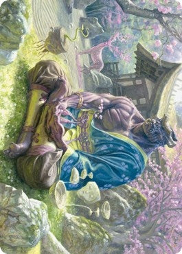 Image for Kosei, Penitent Warlord Art Card (8) [Art Series: Kamigawa: Neon Dynasty]