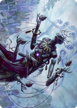 Image for Myojin of Grim Betrayal Art Card (9) [Art Series: Kamigawa: Neon Dynasty]