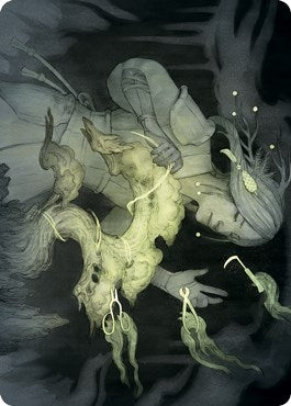 Image for Careful Cultivation Art Card (21) [Art Series: Kamigawa: Neon Dynasty]