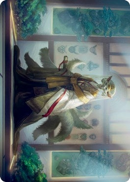 Image for Light-Paws, Emperor's Voice Art Card (23) [Art Series: Kamigawa: Neon Dynasty]
