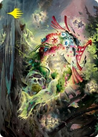 Image for Go-Shintai of Life's Origin Art Card (Gold-Stamped Signature) (26) [Art Series: Kamigawa: Neon Dynasty]