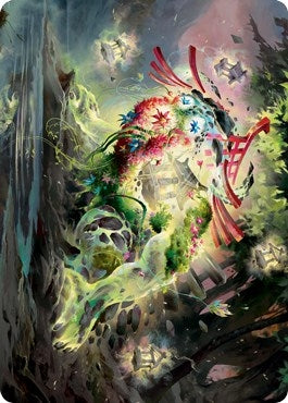 Image for Go-Shintai of Life's Origin Art Card (26) [Art Series: Kamigawa: Neon Dynasty]