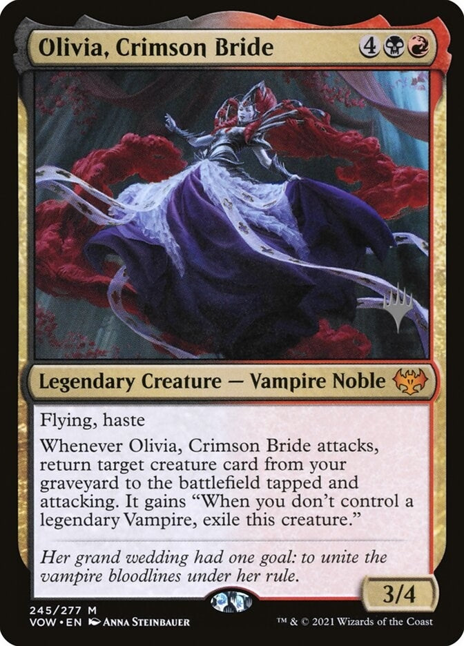 Image for Olivia, Crimson Bride [Promo Pack: Kamigawa: Neon Dynasty]