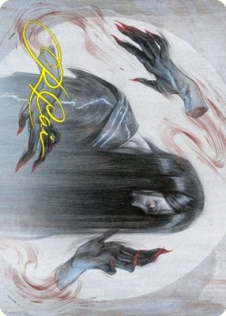 Image for Clawing Torment Art Card (Gold-Stamped Signature) (32) [Art Series: Kamigawa: Neon Dynasty]