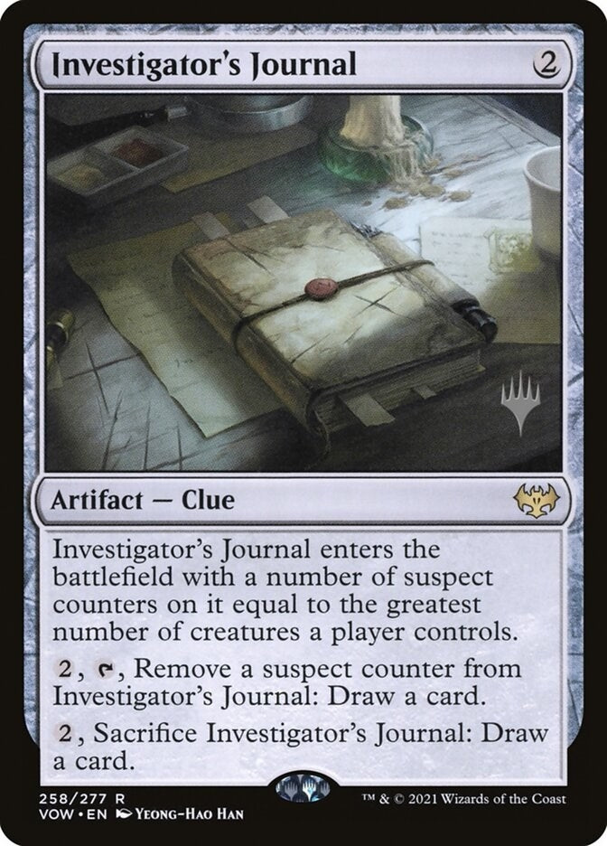 Image for Investigator's Journal [Promo Pack: Kamigawa: Neon Dynasty]