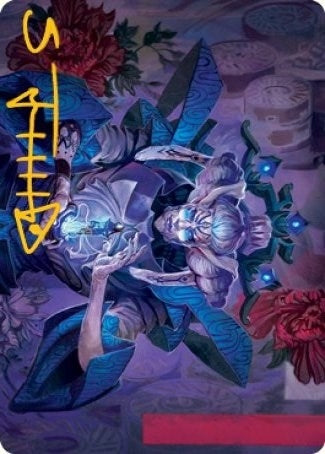 Image for Tameshi, Reality Architect Art Card (36/81) (Gold-Stamped Signature) (36) [Art Series: Kamigawa: Neon Dynasty]
