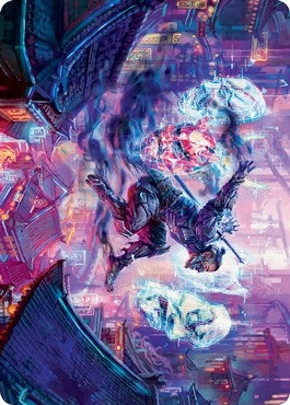Image for Thousand-Faced Shadow Art Card (37) [Art Series: Kamigawa: Neon Dynasty]
