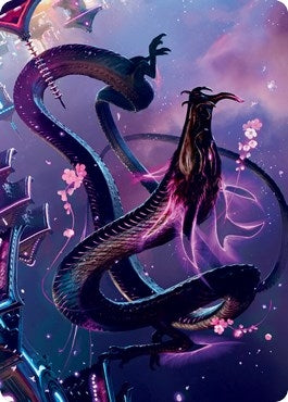 Image for Junji, the Midnight Sky Art Card (38/81) (38) [Art Series: Kamigawa: Neon Dynasty]