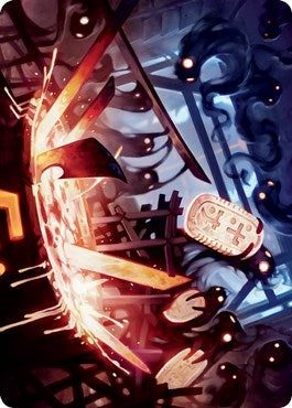Image for Smoke Spirits' Aid Art Card (41) [Art Series: Kamigawa: Neon Dynasty]