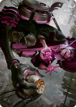 Image for Undercity Scrounger Art Card (42) [Art Series: Kamigawa: Neon Dynasty]