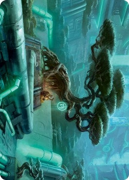 Image for Forest (292) Art Card (44) [Art Series: Kamigawa: Neon Dynasty]